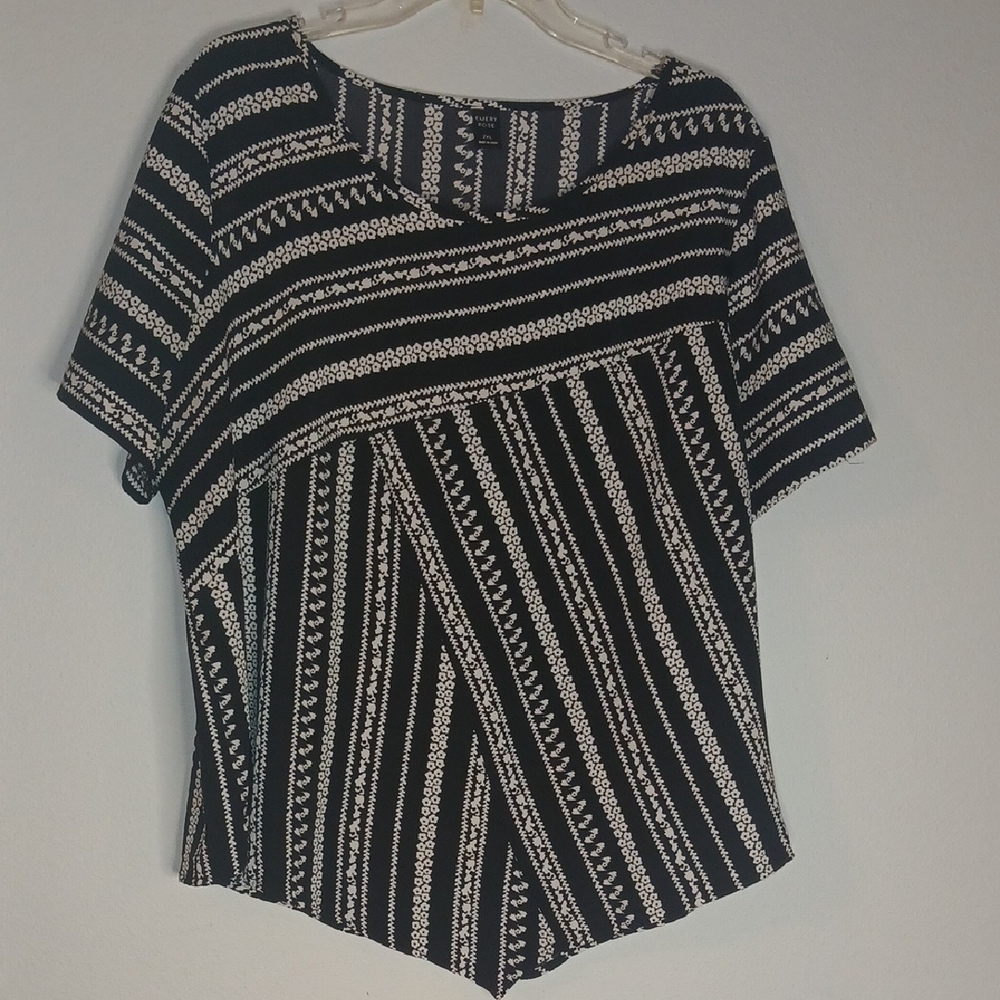 Stylish Striped Women's Top